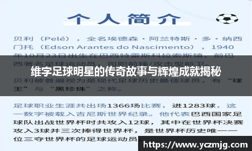 维字足球明星的传奇故事与辉煌成就揭秘